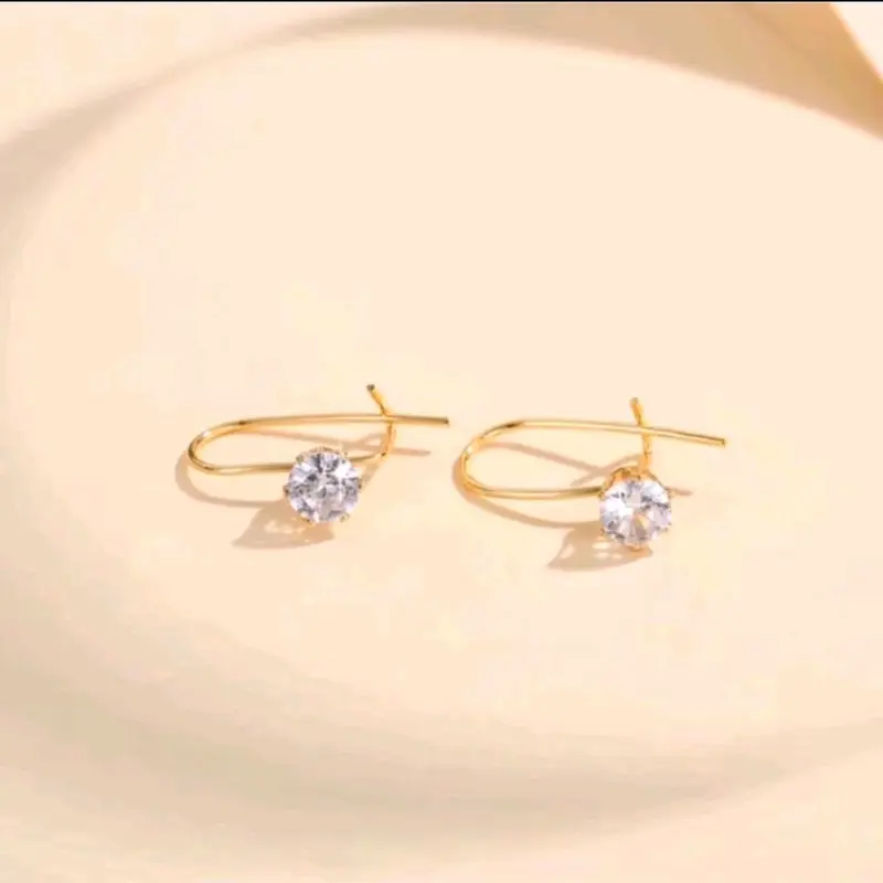 Anting Desy Anak Mata Satu Gold Titanium,Tahan lama dan Tidak Alergi Kids Fashion 1