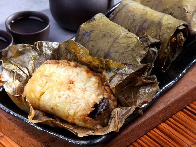 QF Lotus Leaf Glutinous Rice 4pcs - Freshly Made in Singapor - TikTok ...