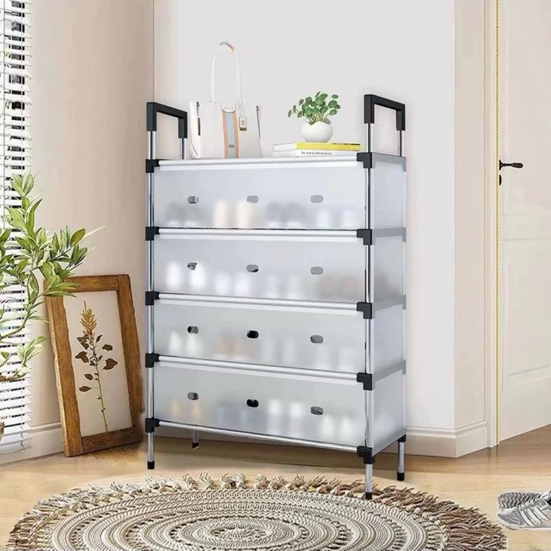 Kệ 5 Tầng Để Giày Dép Túi Mũ Có Vách Ngăn Chắn Bụi Giá Inox Để Giày Dép 5 Tầng Có Lắp Đậy Tủ Giày Thế Hệ Mới- Giải Pháp Hoàn Hảo Cho Không Gian Sạch Sẽ kệ đựng đồ nhà tắm