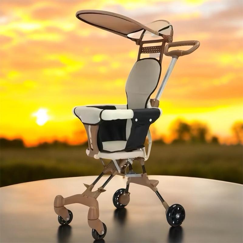 Xe đẩy gấp gọn cho bé, mái che có thể tháo rời. Có thể đảo chiều ghế và gấp gọn. Miễn ship. Tặng kèm đệm lót ngồi .Voi. Xe đẩy đi du lịch,siêu thị nhẹ nhàng