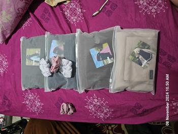 Product Review of {SET CADAR} JILBAB SYAR'I SEGI EMPAT INSTAN JUMBO PREMIUM | TUDUNG HAFIZAH Bisnis Pad Muslim Layer Doll Ceruty Sifon Kerudung from o**i ** b**r 0