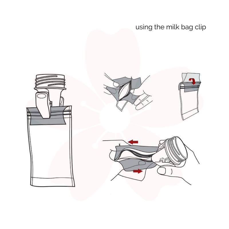 Product Introduction of Baby Express Milk Bag Clip, Adapter, Breast Pump Clip, Flange Clip 14