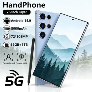 [Grosir Terpercaya] Handphone Kamera 72MP+108MP 12GB+512GB 5G Layar 7,5 Inci Android 14 Baterai 8000mAh Teknologi Vapor Chamber Cooling untuk Gaming Ekstrim Handphone Gaming Terbaru Fast Charging 65W COD