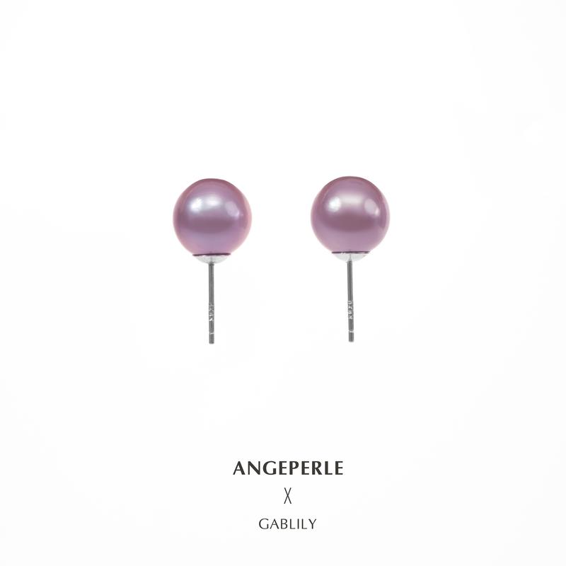 Product Introduction of ANGEPERLE S925 sterling silver Edison freshwater pearl earrings 10-11mm (ZPJY025) 0