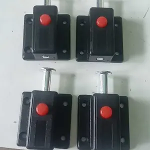 Grendel Tekan / Pencet Otomatis Coklat Putih Hitam Grendel Pengunci Pintu