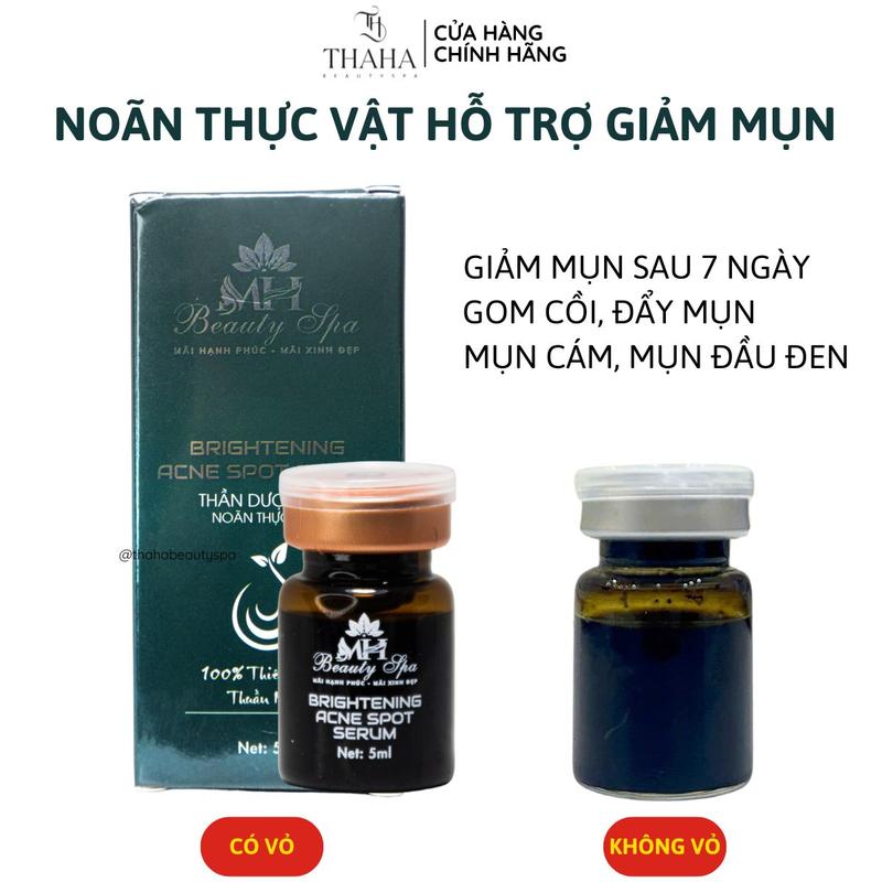 CHÍNH HÃNG Serum Noãn Thực Vật MH Beauty Spa 2 phiên bản – Giảm Mụn Gom Cồi Đẩy Mụn Kiềm Dầu Phục Hồi Da Hiệu Quả