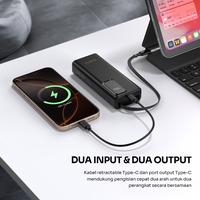 Gambar Robot RT19 Powerbank 10000mAh Built In Cable Two Way Fast Charging 22.5W LED Digital- Garansi 1 Tahun- BISA COD dari Robot Official Shop Indonesia Kab. Tangerang 4 Tokopedia