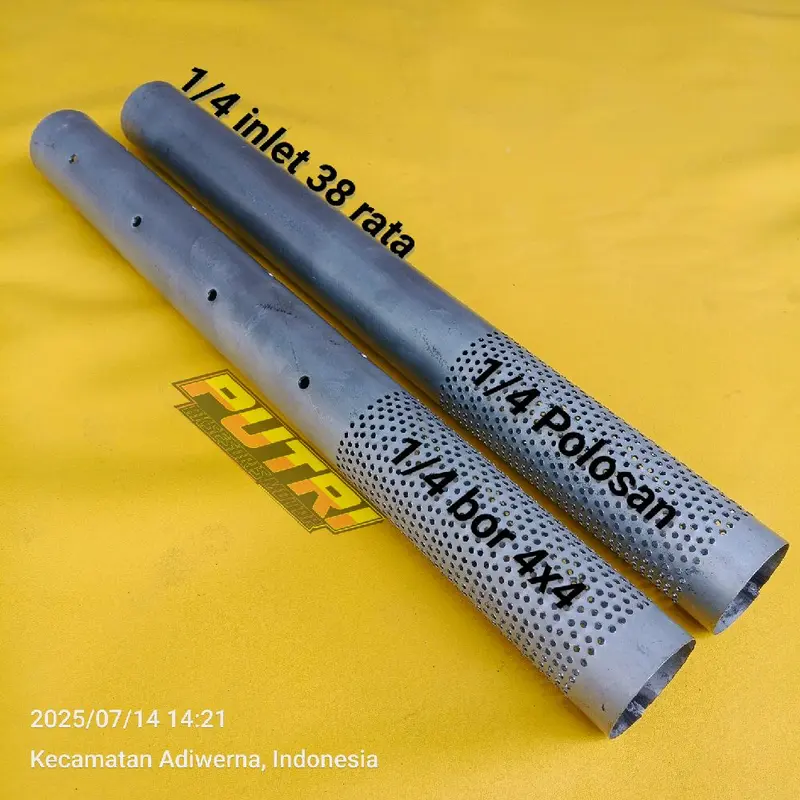 Saringan Knalpot Racing 1/4 Bor Boran 4x4 Inlet 38 Copy TZM CMZ VND ZRC DR.SOUND DLL 0