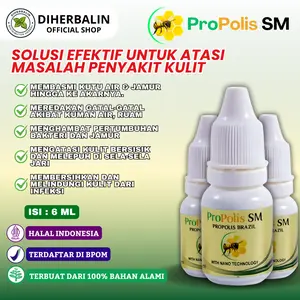 Obat Gatal Kutu Air Pada Kaki, Kuman Air Ruam dan Gatal, Penghilang Kutu Air, Gatal Kaki, Jamur Kaki - ProPolsi SM 6ml
