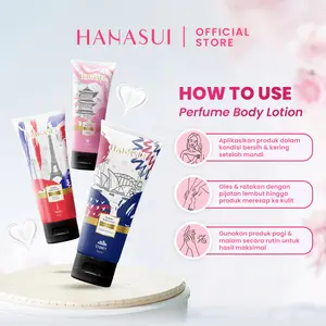 PARFUME BODY LOTION HANASUI/HARGA TERJANGKAU KUALITAS NO. 1