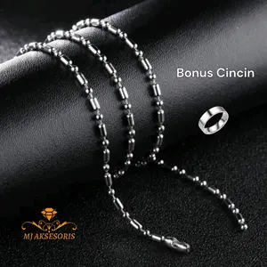 Rantai Kalung MCI Rantai Kalung Pendant Monel Import Stainless Anti Karat Kuat Tidak Mudah Putus