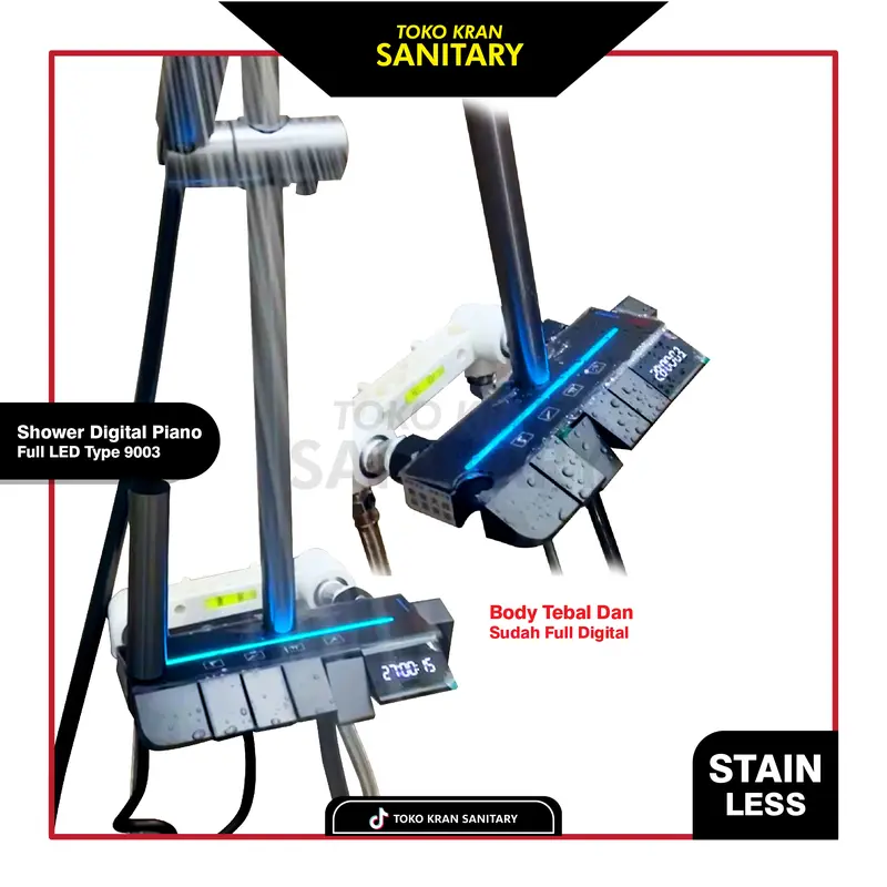 SHOWER COLUMN SET DIGITAL PIANO/SHOWER COLUMN KAMAR MANDI/SHOWER SET DIGITAL PIANO LED/SHOWER MODERN 7