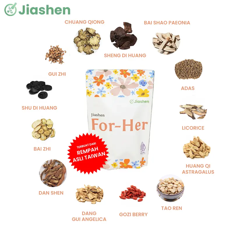Jiashen For-Her - Herbal untuk Kesehatan Wanita 3