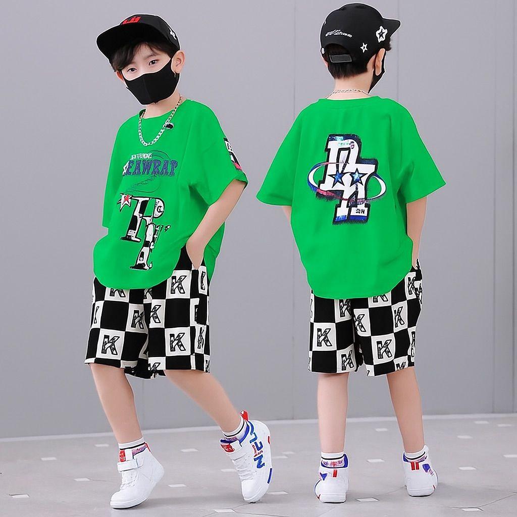 SETELAN BAJU ANAK LAKI LAKI LENGAN PENDEK MOTIF BARU UNIK LUCU KEREN SIZE M L XL
