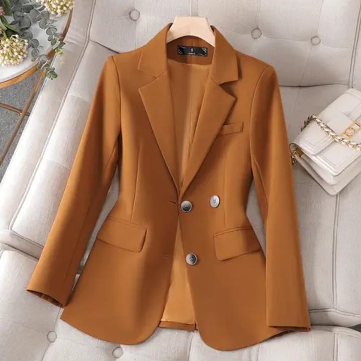 Product Introduction of Blazer Wanita Korea Slim fit Jas Kerja wanita Slimfit body Formal 2