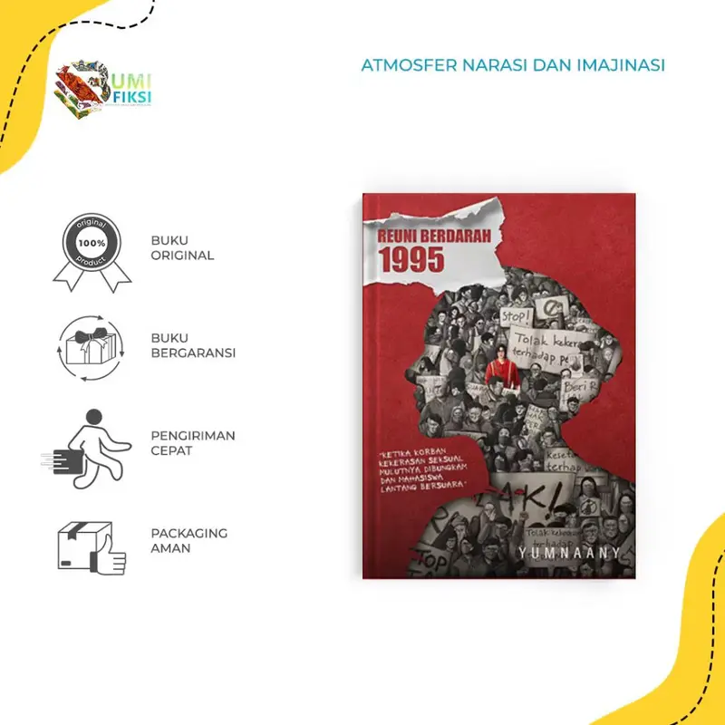 Buku Novel Reuni Berdarah 1995 -Akad - Bumi Fiksi 1
