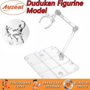 Auzeal Stand Base Universal 1/144 - Display Stand Sesuai SHF/SD/HG Cocok Berbagai Action Figure Dudukan Figurine Model Kualitas Tinggi