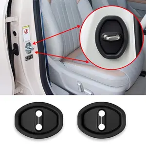 【COD】4 pcs/set pelindung kait pintu mobil Universal Car Door Lock Cover Bahan Karet for pengaman pintu mobil