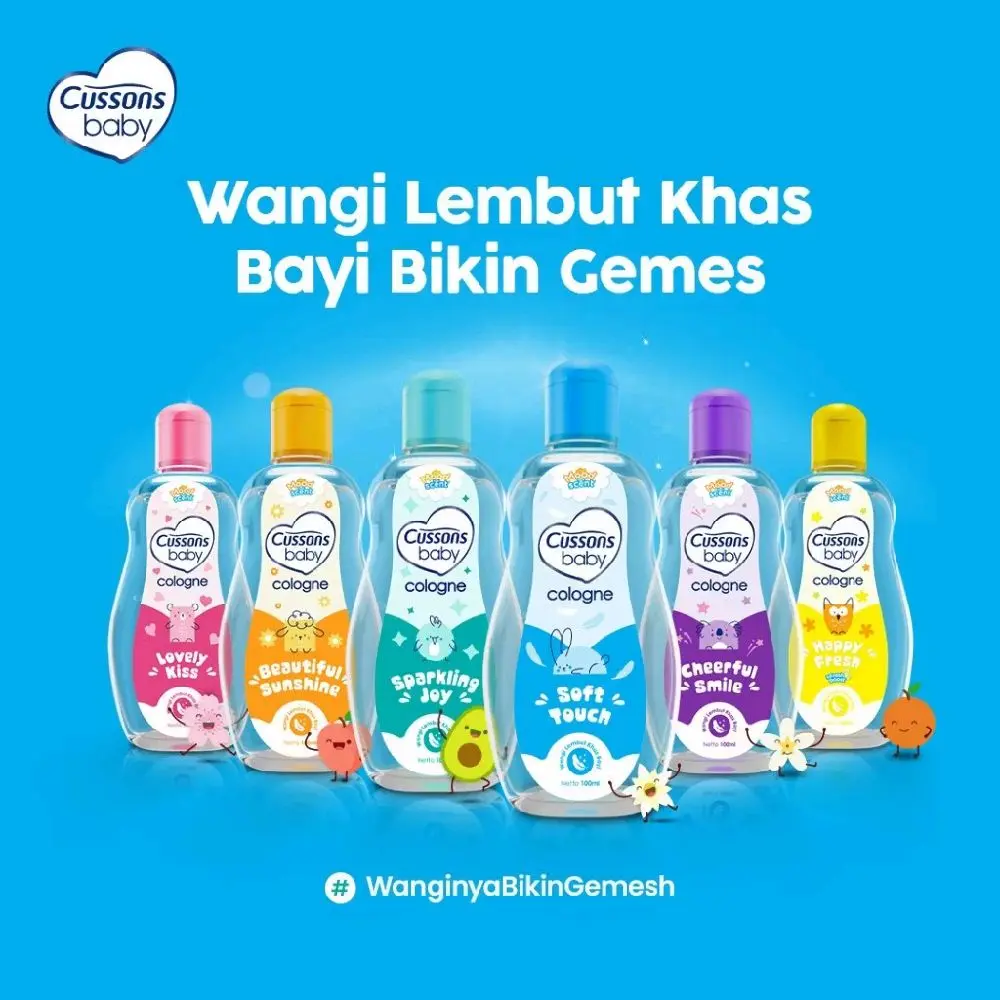 Cussons Baby Cologne 100ml | Cussons Parfum bayi
