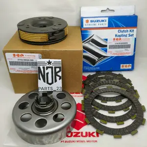 RUMAH MANGKOK GANDA + GANDA ASSY + PLAT KOPLING SUZUKI SMASH 110 OLD SMASH 110 NEW SMASH TITAN 110 ORIGINAL SGP Kendaraan Motorcycle