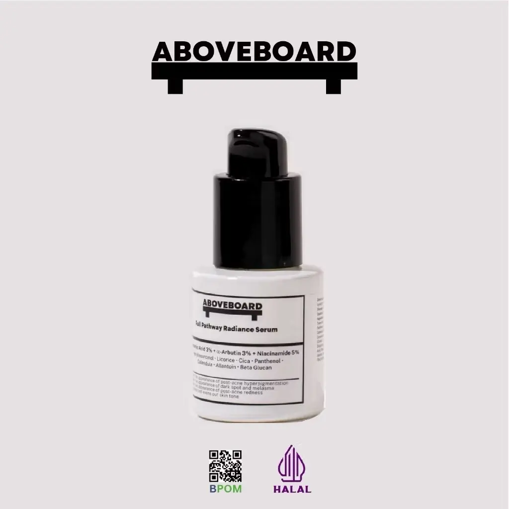 Serum Aboveboard untuk bekas jerawat PIH/PIE (100% original)