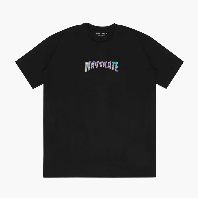 Baju Distro Sablon Reflective Rainbow Way Skate Unisex Pria Wanita Cotton Combed Gratis Stiker & Goodiebag - Way Kaos - Sablon, Oblong Cowok Surfing 2