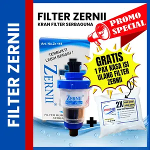 Water Filter Zernii Saringan Penjernih Keran Sumur Air Siap Pakai Gratis Kasa Hydroclean