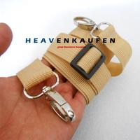 Gambar Tali Tas Strap Tas Unisex Lebar 2,5 cm Warna Cream Krem Krim Kait Silver - cream dari Heaven Kaufen Kota Malang 4 Tokopedia