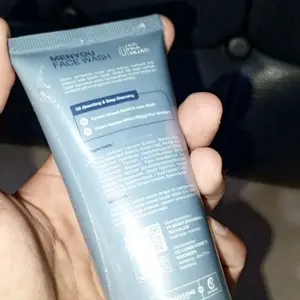 [ AMBYAR ] MENYOU Face Wash Oil Control & Deep Cleansing 100ml | Sabun Muka Cowok Micro Scrub By CANBE HANDSOME