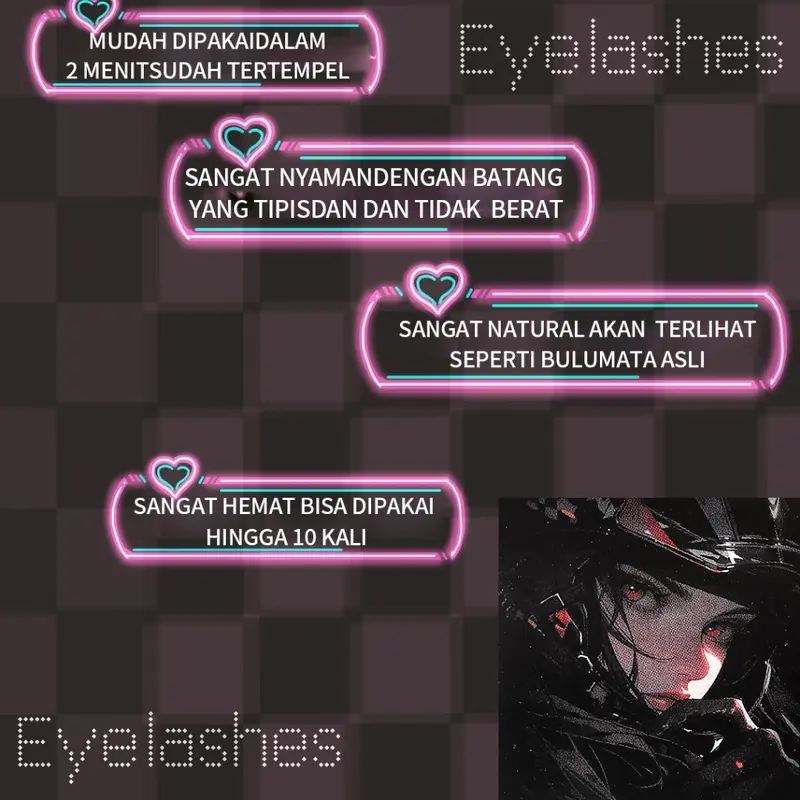 (BEST SELLER) MILAI A12 Russian Look Bulu Mata Palsu - Riasan Mata Eyelash Bulumata | Eyelash Extension 6