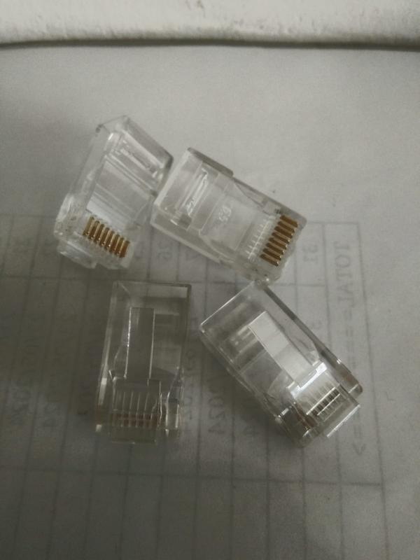 Connector LAN Jack RJ 45 Satuan - Shop | Tokopedia