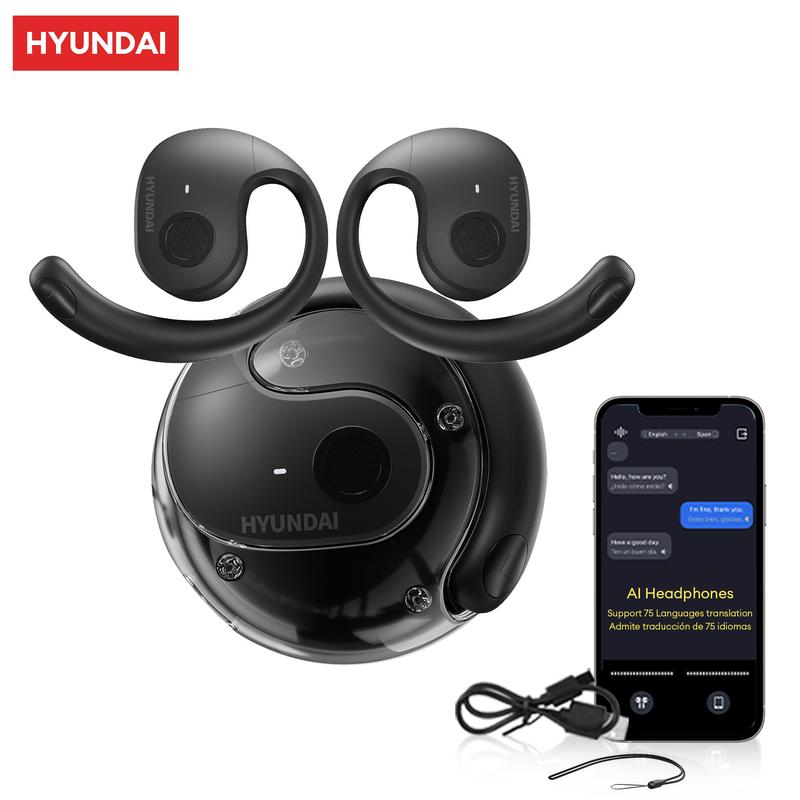 SANOTO Translator Earbuds, 134 Talen AI Vertaal Oordopjes Realtime Vertaling, Open Ear SANOTO Translator Earbuds, 134 Talen AI Vertaal Oordopjes Realtime Vertaling, Open Ear