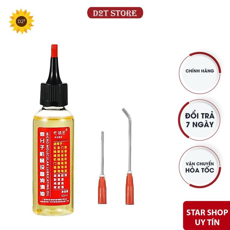 Dầu máy bôi trơn ổ khoá, máy móc,thiết bị, hạn chế rỉ set,chống oxy hoá không mùi Mỡ Dầu Tra Quạt Máy Khâu Đa Năng