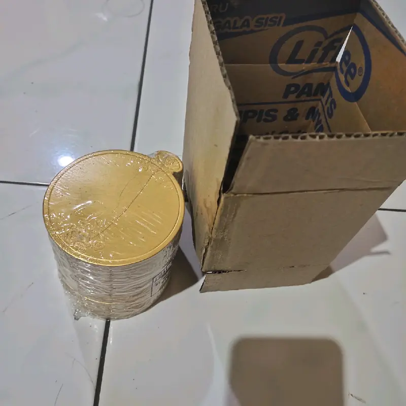 25 pcs alas tatakan donut GOLD 9cm Kitchenware 3