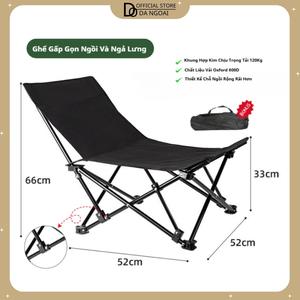 ghế camping gấp gọn Tmountain, Ghế Xếp Dã Ngoại Du Lịch Ngoài Trời Chịu Tải 150kg Công Dụng Đa Năng