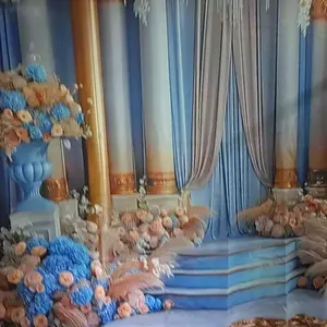 Kain gantung latar belakang bendera, dekorasi kamar, kain dinding hiasan kepala tempat tidur, bendera warna-warni