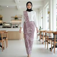 Gambar Galeri Batik Ardev Nagendra Rok Warna Mauve Model Span Instan Resleting Bahan Katun Halus Berselendang Warna Mauve - M dari Galeri Batik Ardev Kota Surakarta 1 Tokopedia