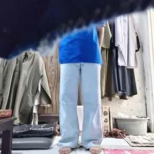 Celana Jeans Panjang Pria Loose Pants Gombrong Washed Skena Reguler dengan Desain Nyaman dan Tampilan Trendy