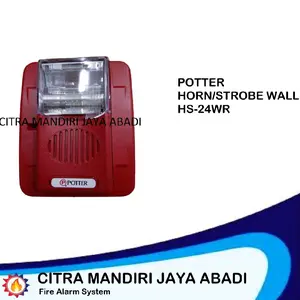 Horn Strobe POTTER HS-24WR
