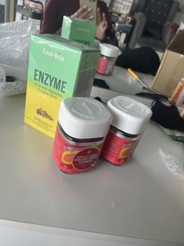 Product Review of [Live] Combo 2 Hộp Kẹo Dẻo Giấm Táo Hỗ Trợ Tiêu Hóa, Hỗ Trợ Tăng Cường Miễn Dịch, Bổ sung Vitamin B12 Coolvita (60 viên x 3g)/hộp from T**@ 0