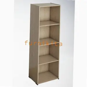 RAK BUKU SERBAGUNA SUSUN 4 KAYU RAK HELM LEMARI FILING [PARCIL] | best seller
