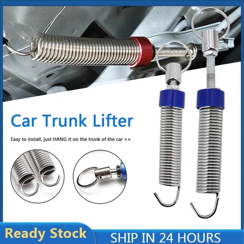 2Pcs Car Trunk Boot Lid Lifting Spring Lifting Device Accessories Car trunk lifter with Clip
