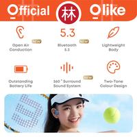 Gambar Olike Openfit OW1 Open Ear TWS Headset BT 5.3 Air Bone Conduction - Hijau dari Liem Group Kota Administrasi Jakarta Barat 2 Tokopedia