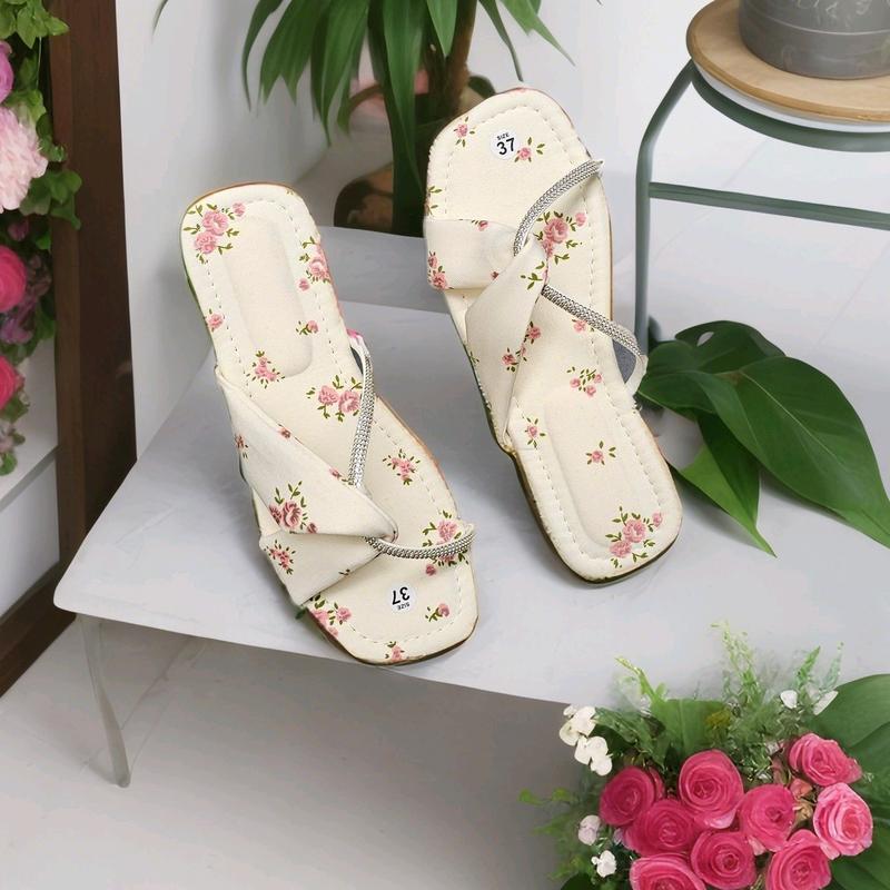 Dép nữ kiểu 100k 2 đôi soàn chéo phối da kim tuyến lấp lánh bling bling dễ thương size từ 36-39