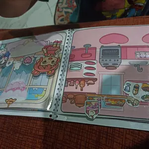 Paper Doll House Avatar World edisi Pink House Sudah Dirangkai Limited Edition Mainan Anak Perempuan boneka bantal paper doll sudah dilaminasi
