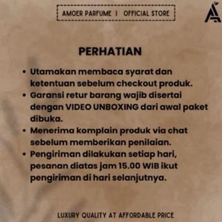 Amoer Parfum - Middle Size 50ml - Our DayLight - Parfume Unisex Awet Tahan Lama - Premium 3