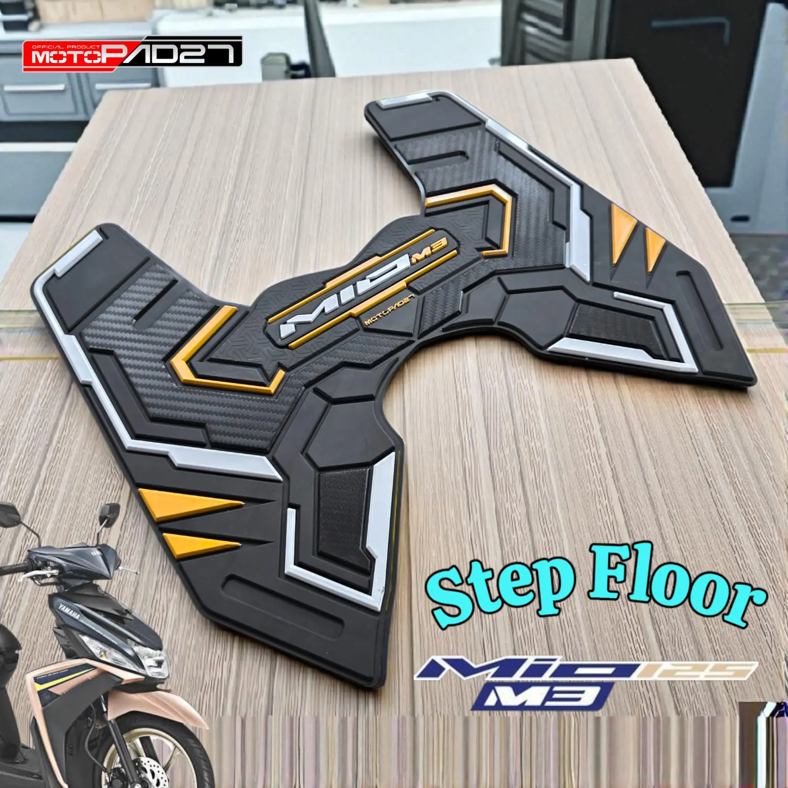 Karpet Motor MIO M3 - yamaha MIO M3 bahan karet Premium