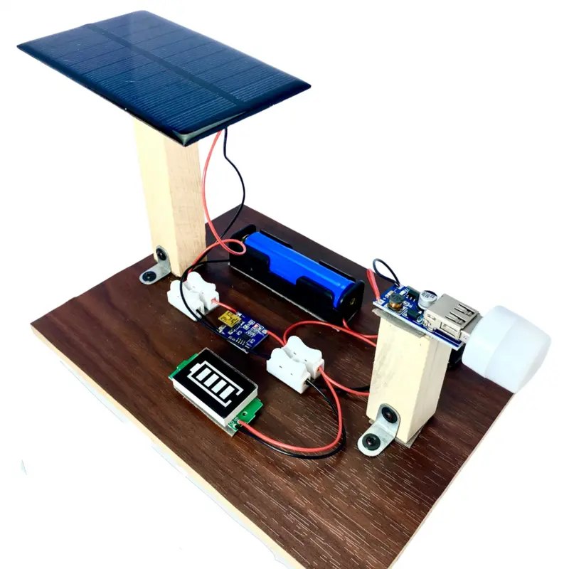 KIT EDUKASI PEMBANGKIT LISTRIK TENAGA MATAHARI SOLAR CELL PANEL SURYA - MINI KIPAS TENAGA SURYA 2
