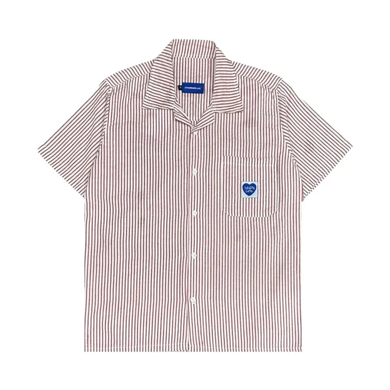Puddinglane Kemeja Pendek Shirt Stripe Emillie 1