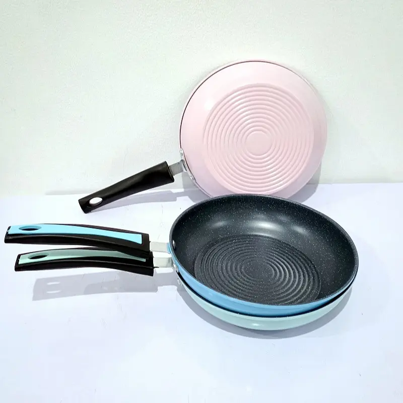 Wajan Frypan Teflon Anti Lengket Lapis Keramik 20cm 22cm 24cm/ Wajan Penggoreng Teflon Anti lengket Telur 0